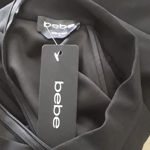 Bebe black cold shoulder dress - Picture 6 of 7